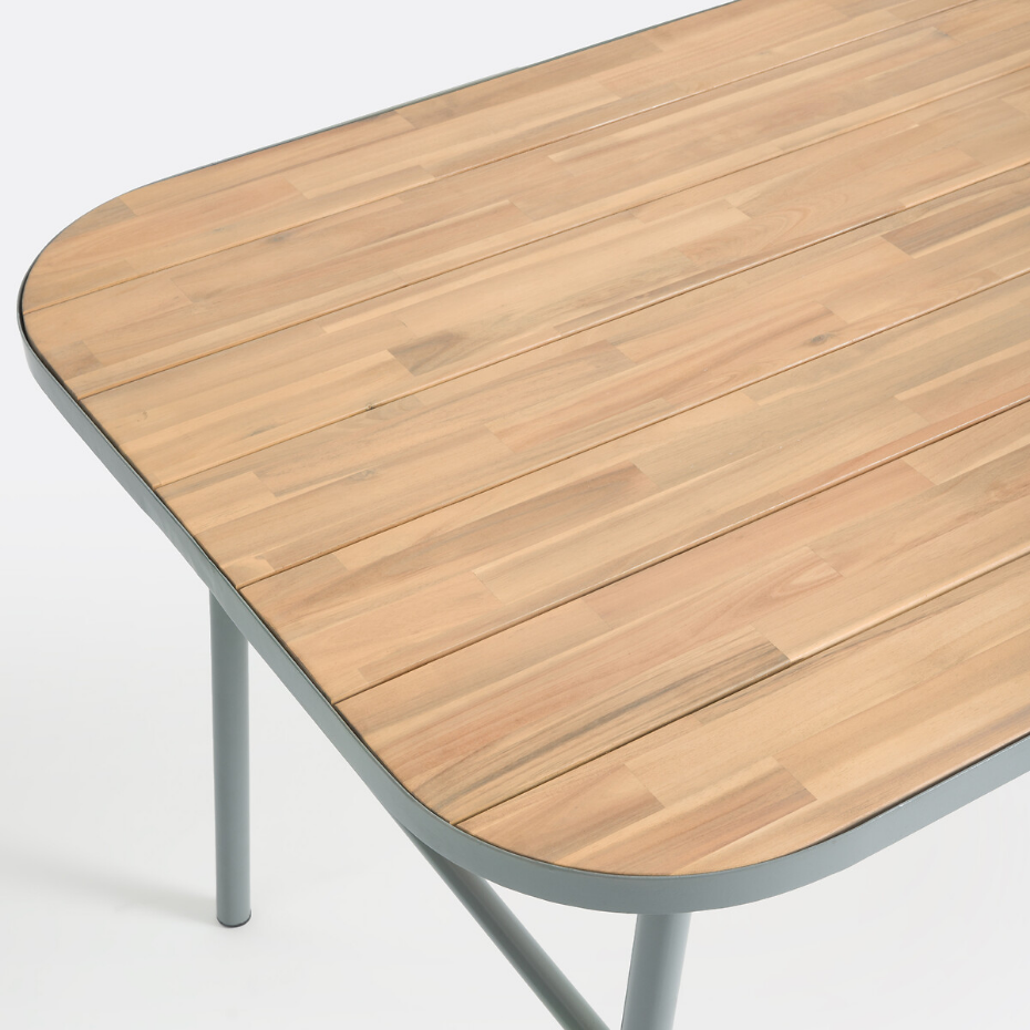 Table de jardin pliable, en acacia, HANSO