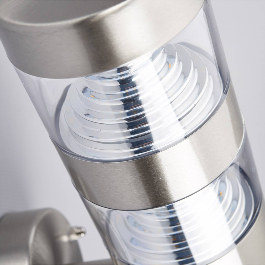 Applique extérieure en inox moderneLED
