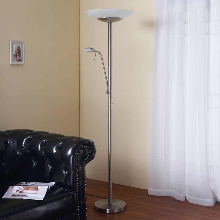 Lampadaire en métal moderneLED, Ragna
