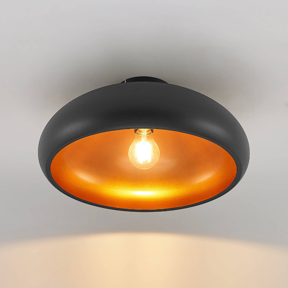 Plafonnier en métal moderne, Gerwina