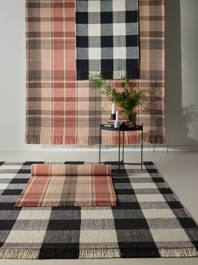Tapis de couloir tissé main LUCY