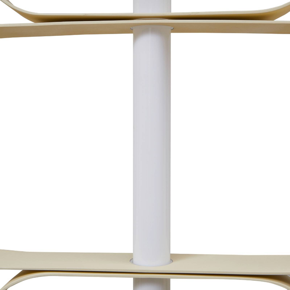 Lampadaire en métal moderneLED, Audrina