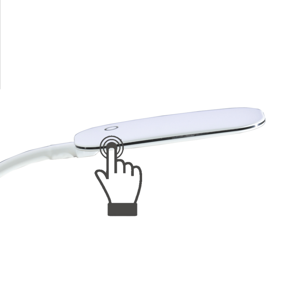 Lampe de bureau tactile dimmable, MEI