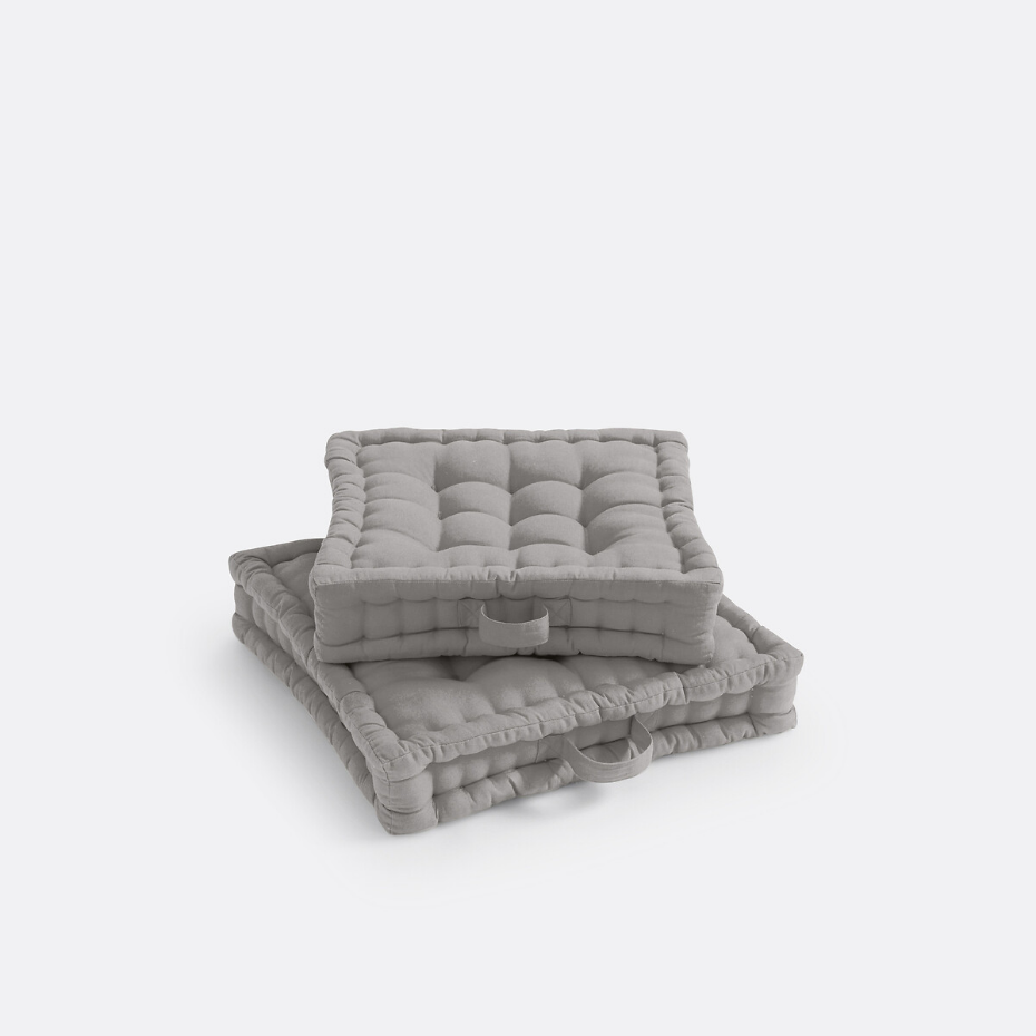 Coussin de sol coton recyclé, Scenario