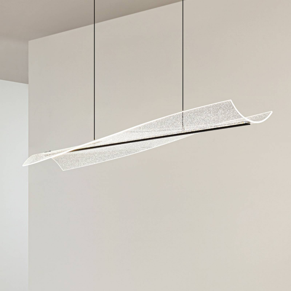 Suspension en métal moderneLED, Vellia