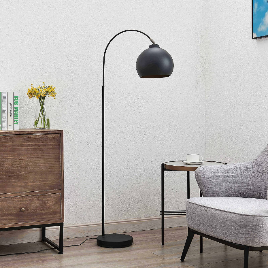 Lampadaire en métal moderne, Minali
