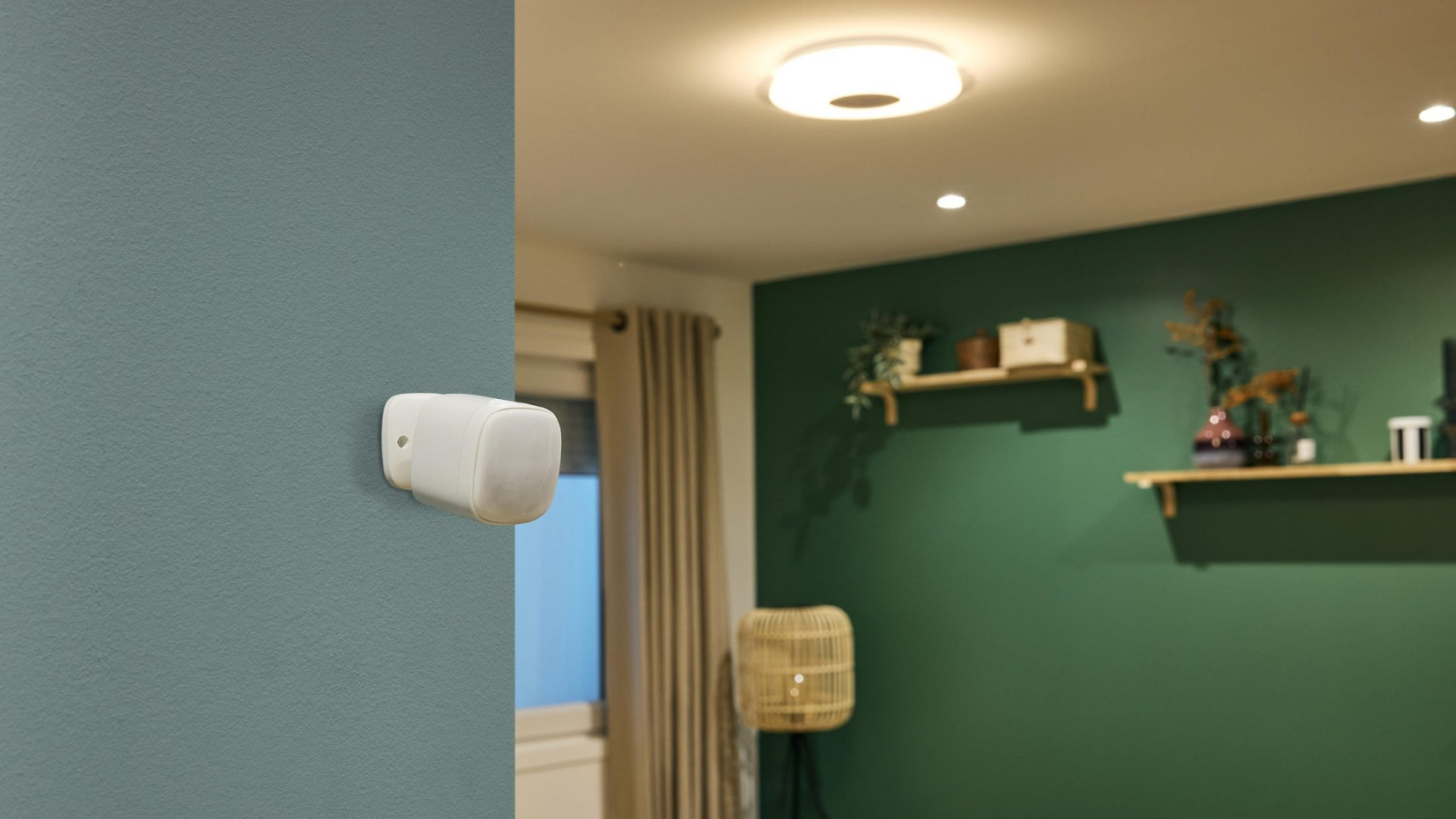 Plafonnier connecté LED avec enceinte, VZZINI ENKI