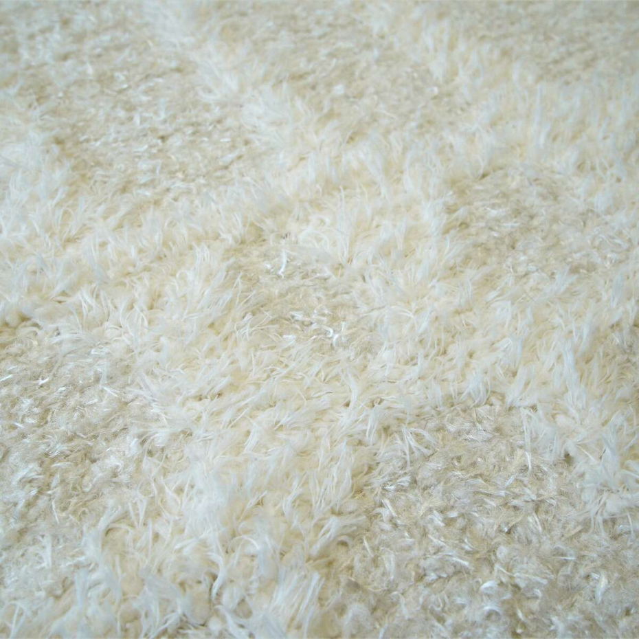 Tapis salon moderne relief géométrique  MONADE