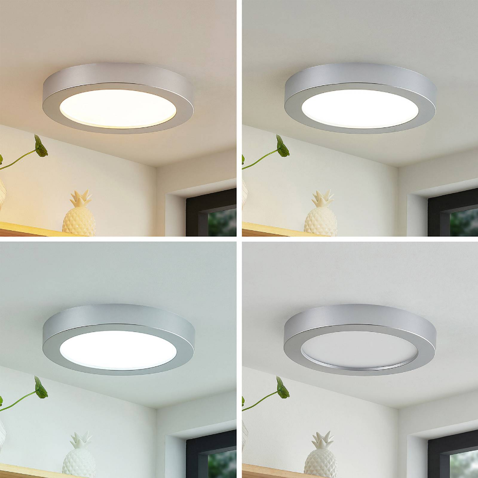 Plafonnier en aluminium moderneLED, Edwina