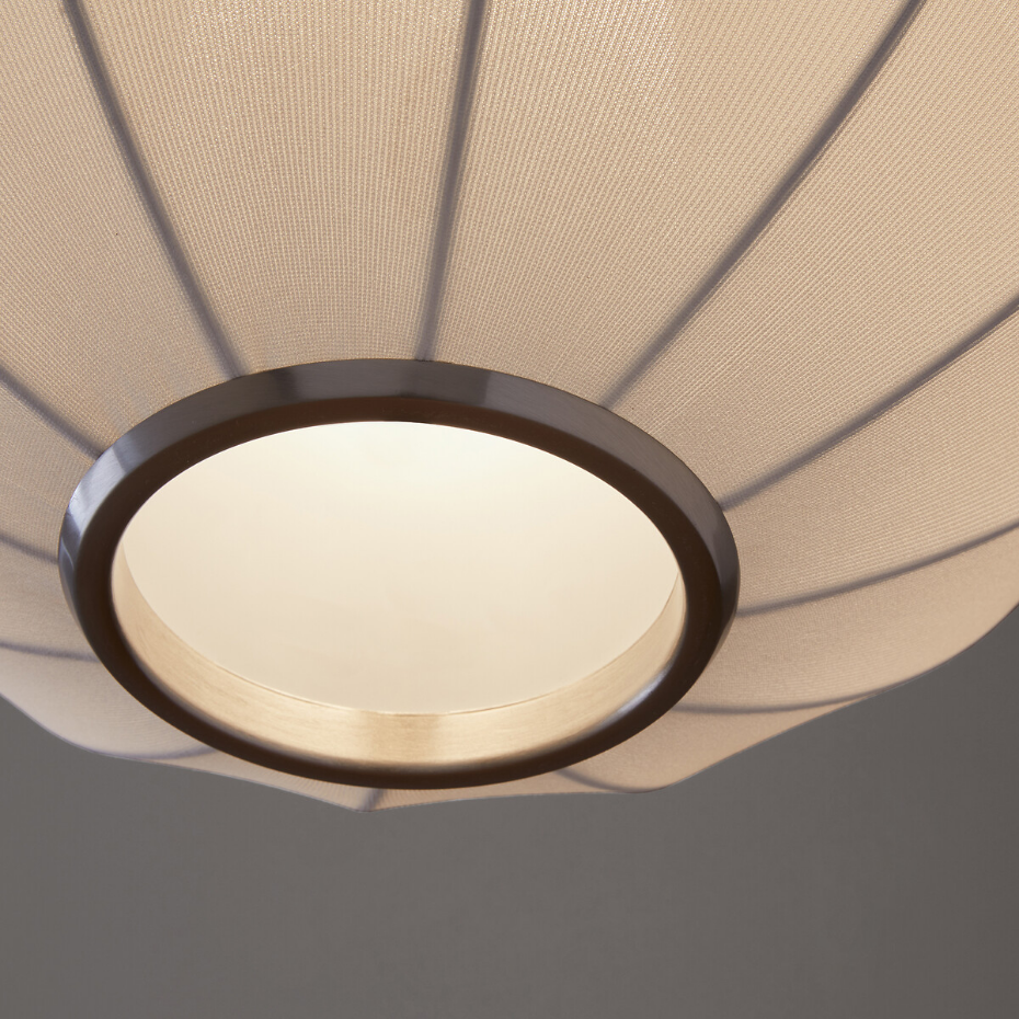 Suspension ronde, lampion en maille, Satchi