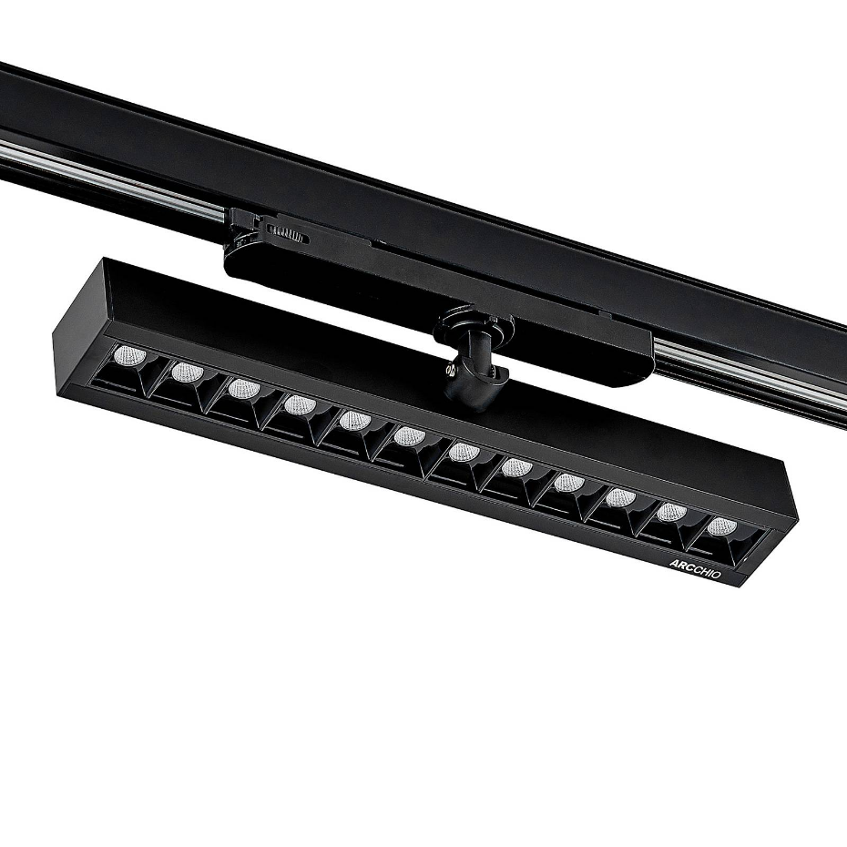 Projecteur pour rail électrique en aluminiumLED