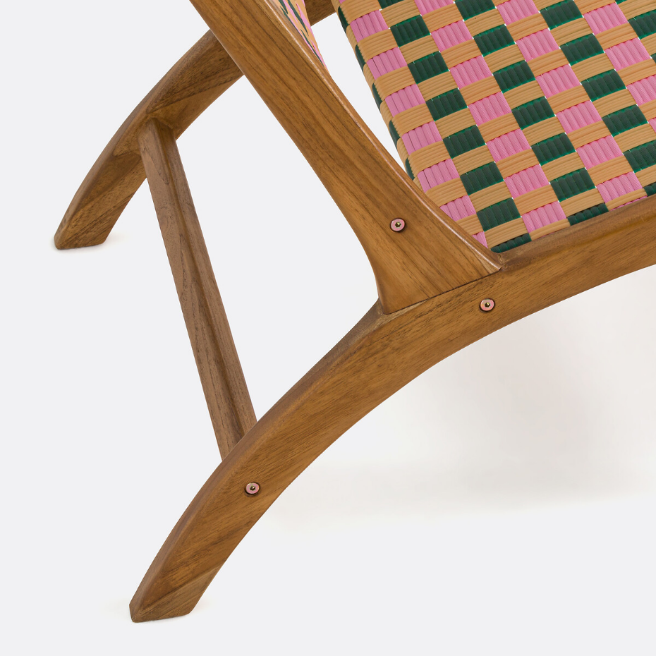 Fauteuil bas de jardin, Bianca