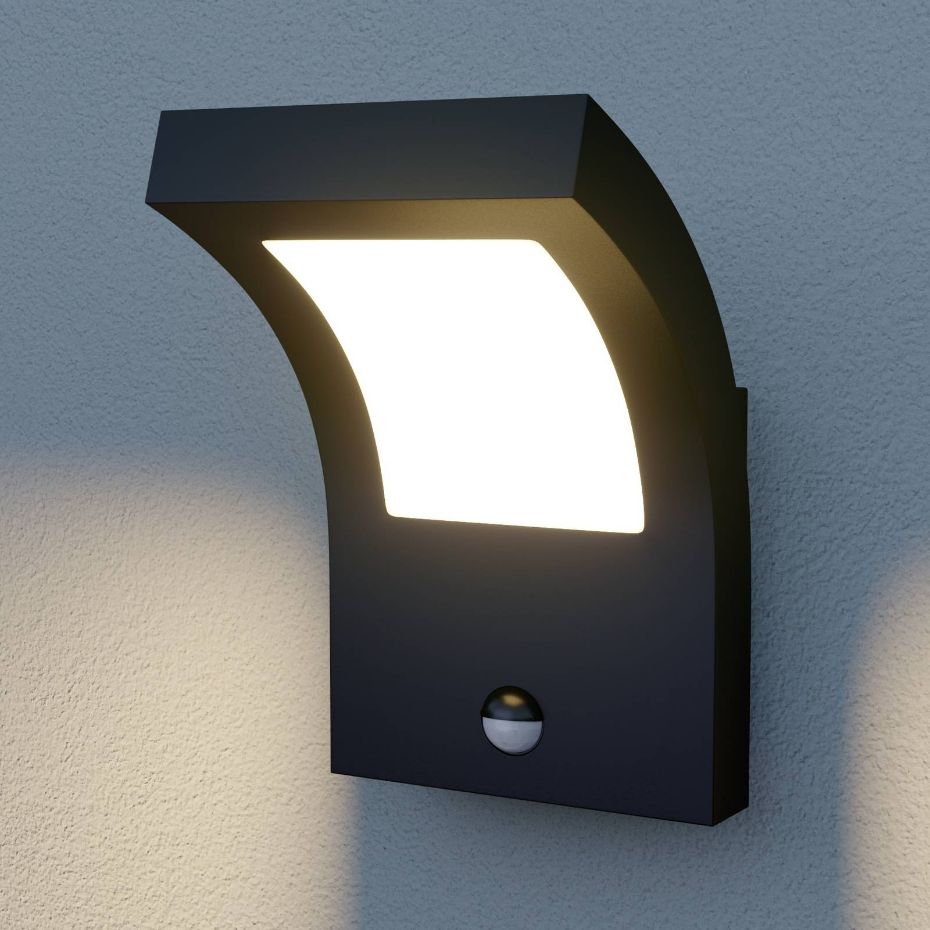 Applique extérieure en aluminium moderneLED