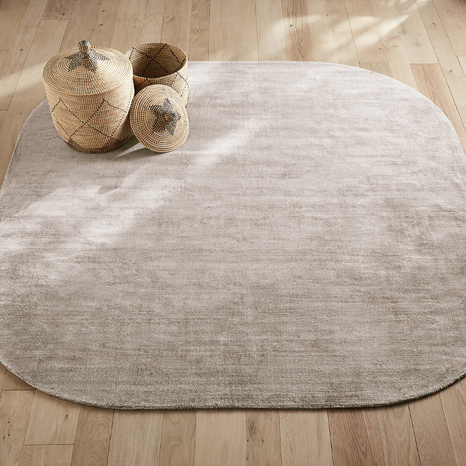 Tapis Tencel™ carré, Mustha