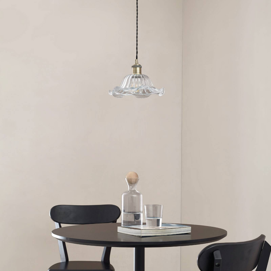 Suspension en verre antique, Ludowika