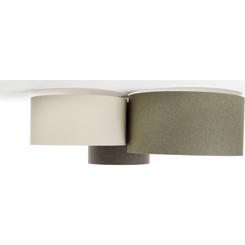 Plafonnier rectangulaire en tissu Boho Elegant
