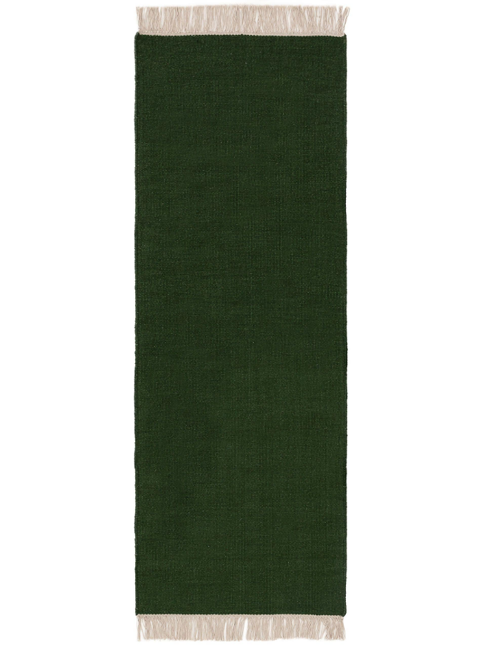 Tapis de couloir en laine tissé main LIV