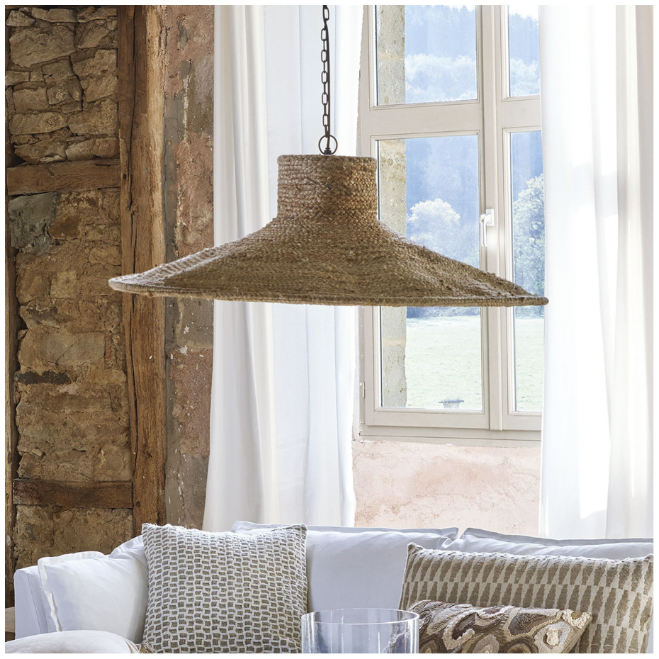 Suspension en jute