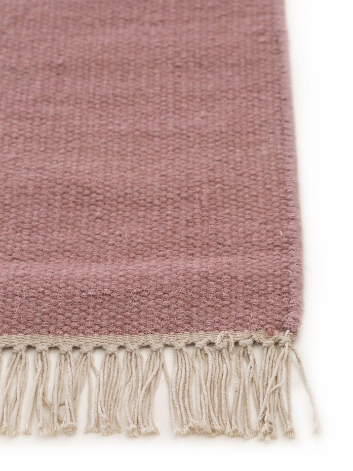 Tapis de couloir en laine tissé main LIV
