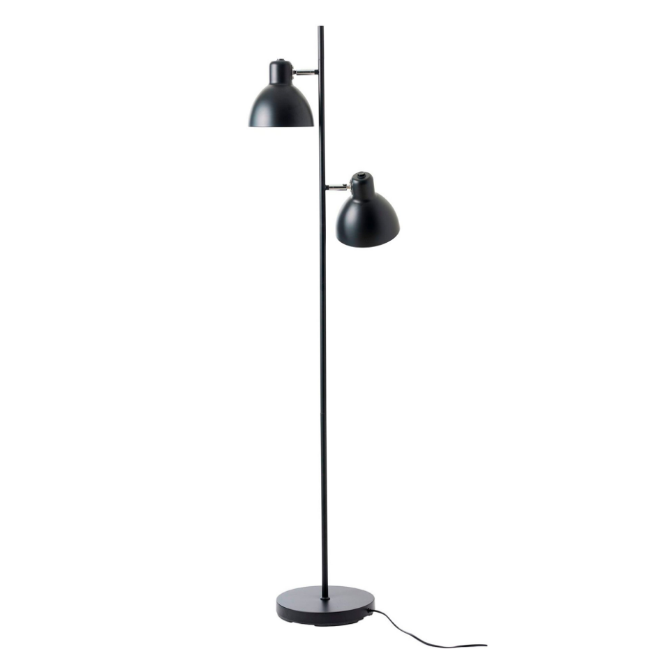 Lampadaire en Métal à deux points lumineux SKAGEN