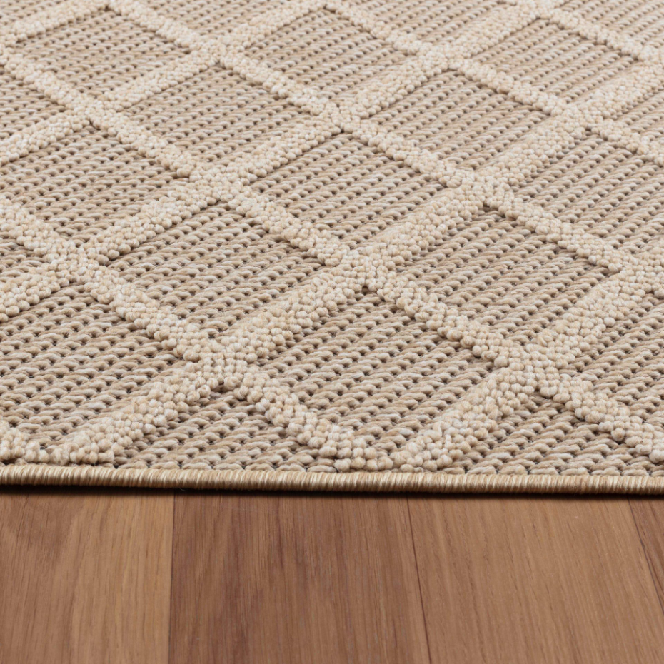 Tapis intérieur extérieur à losange PATARA