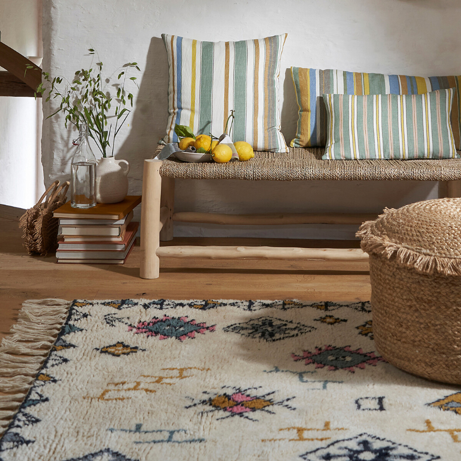 Tapis style berbère en laine, Jalna