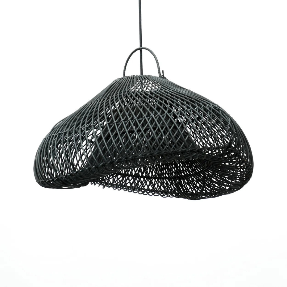 Suspension en rotin CLOUD
