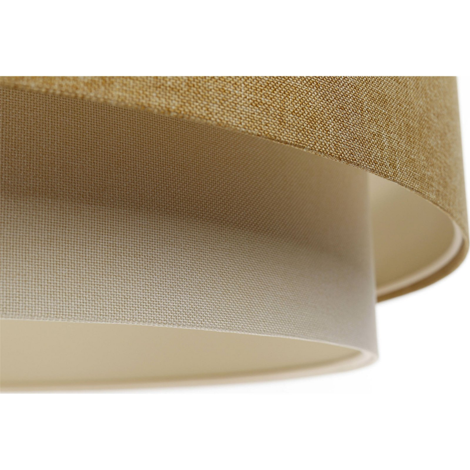 Suspension ronde en tissu pour salon Boho Elegant