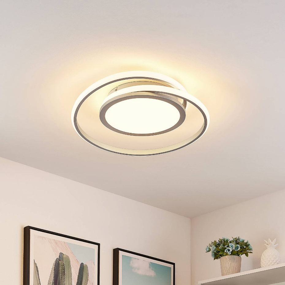 Plafonnier en métal moderneLED, Noud