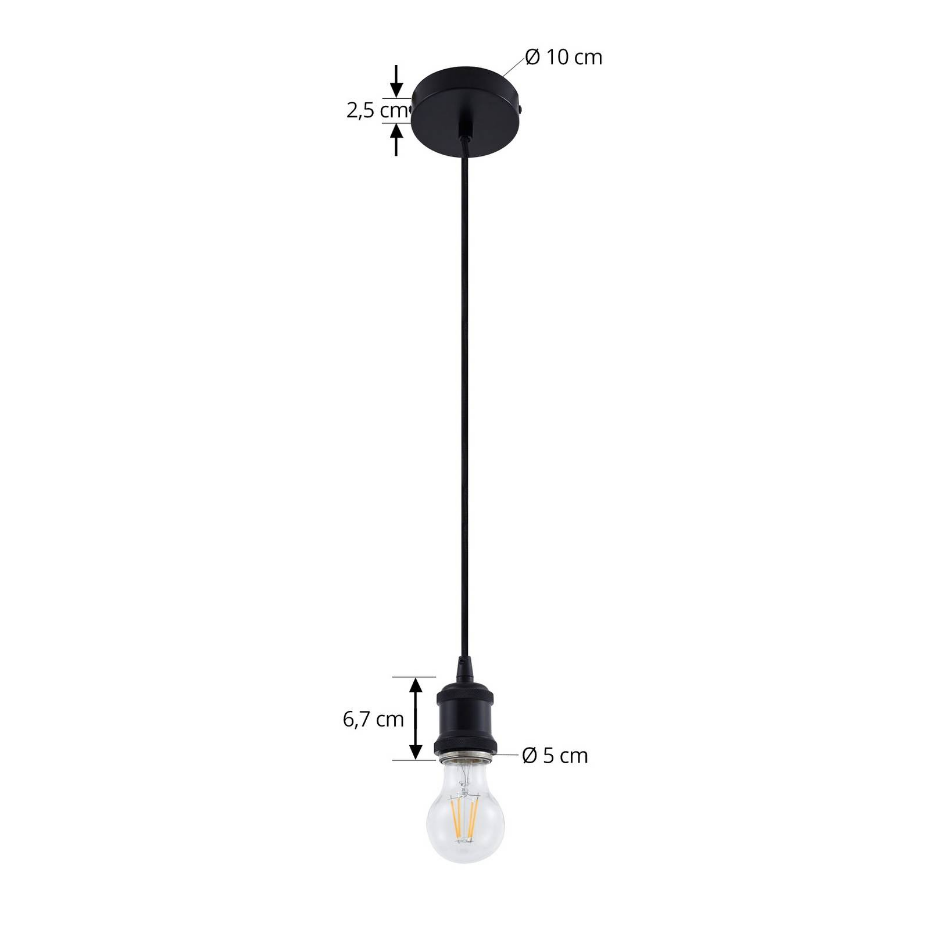 Suspension en aluminium moderne, Hattie