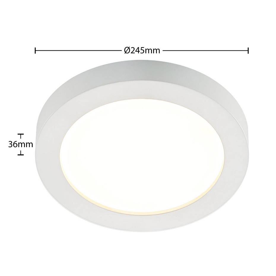 Plafonnier en aluminium moderneLED, Edwina