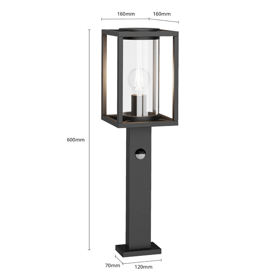 Luminaire extérieur en aluminium moderne