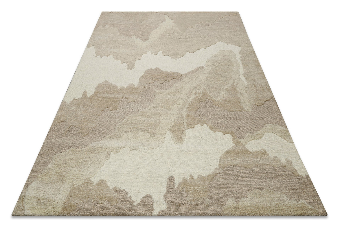 Tapis design en laine tufté main ,  CARLO