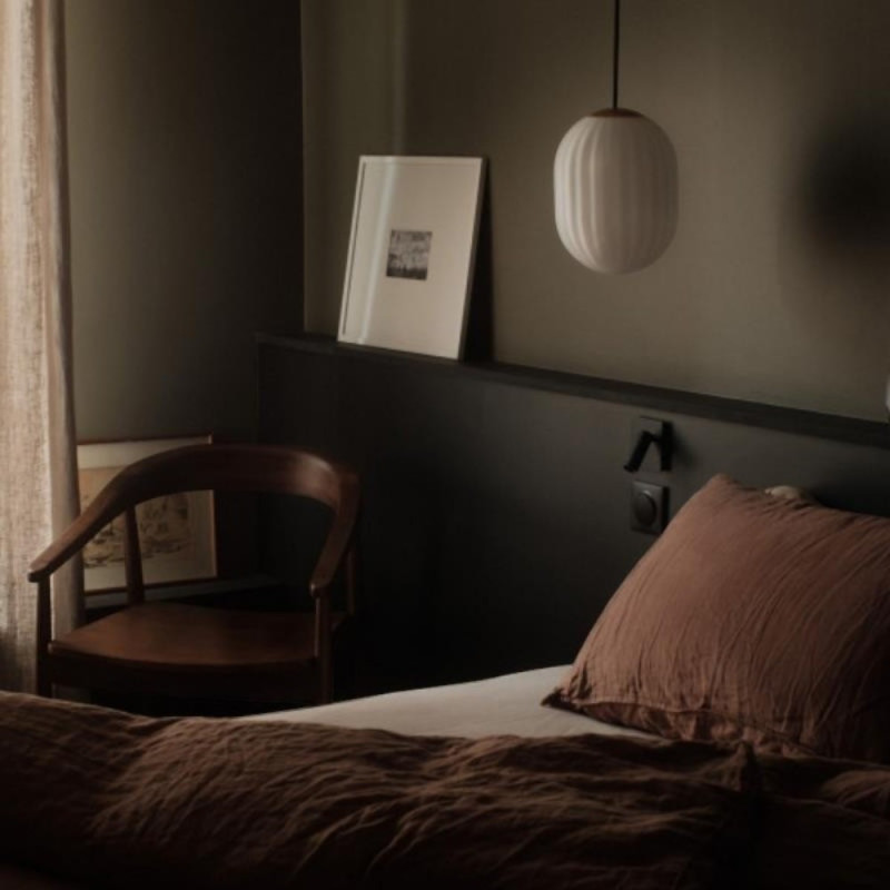 Applique liseuse led encastrable noir Benny