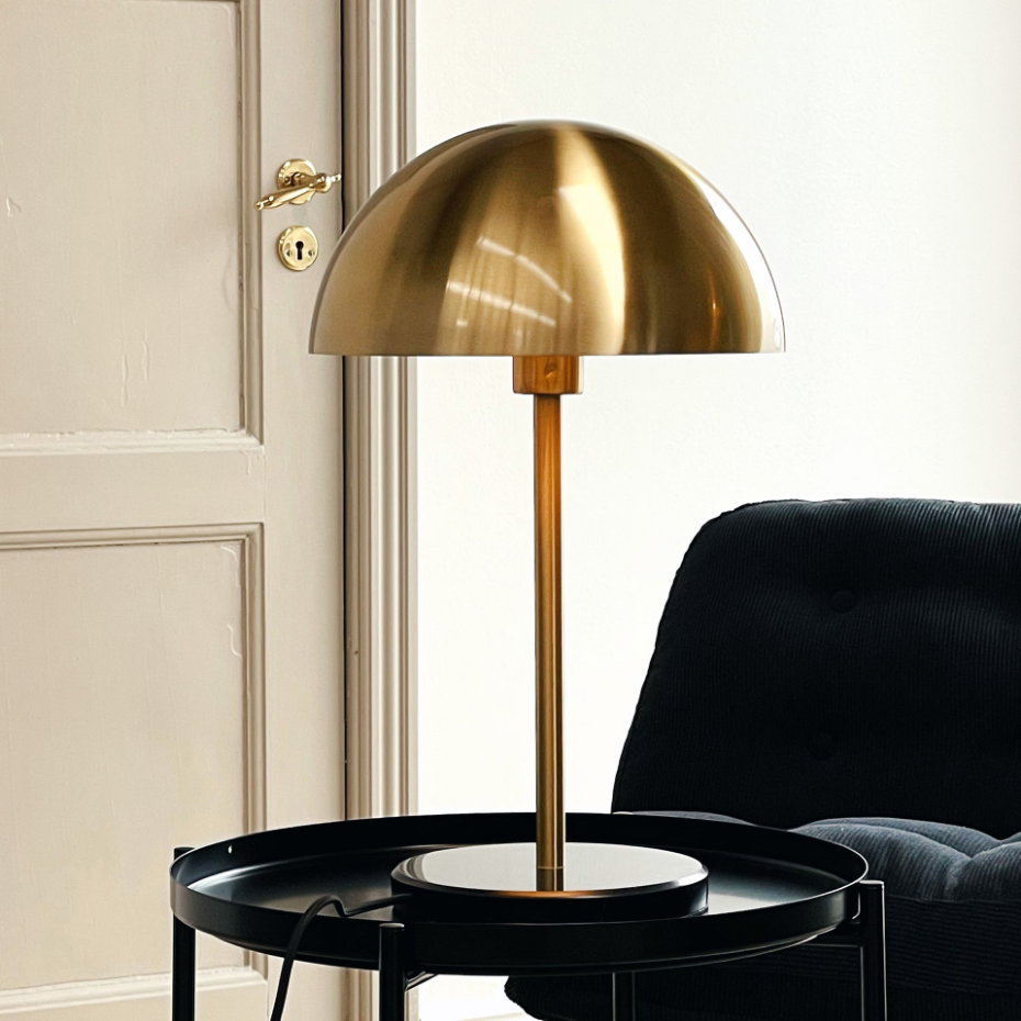 Lampe à poser en Métal brass/marble Nancy