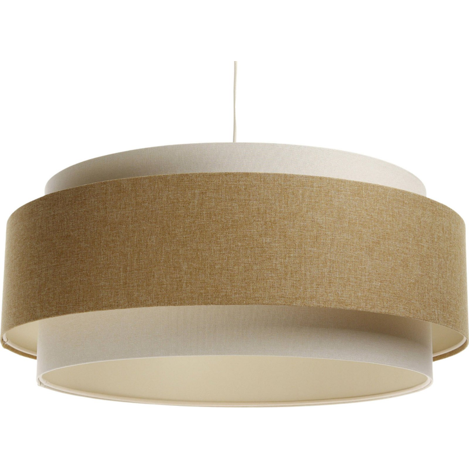 Suspension ronde en tissu pour salon Boho Elegant