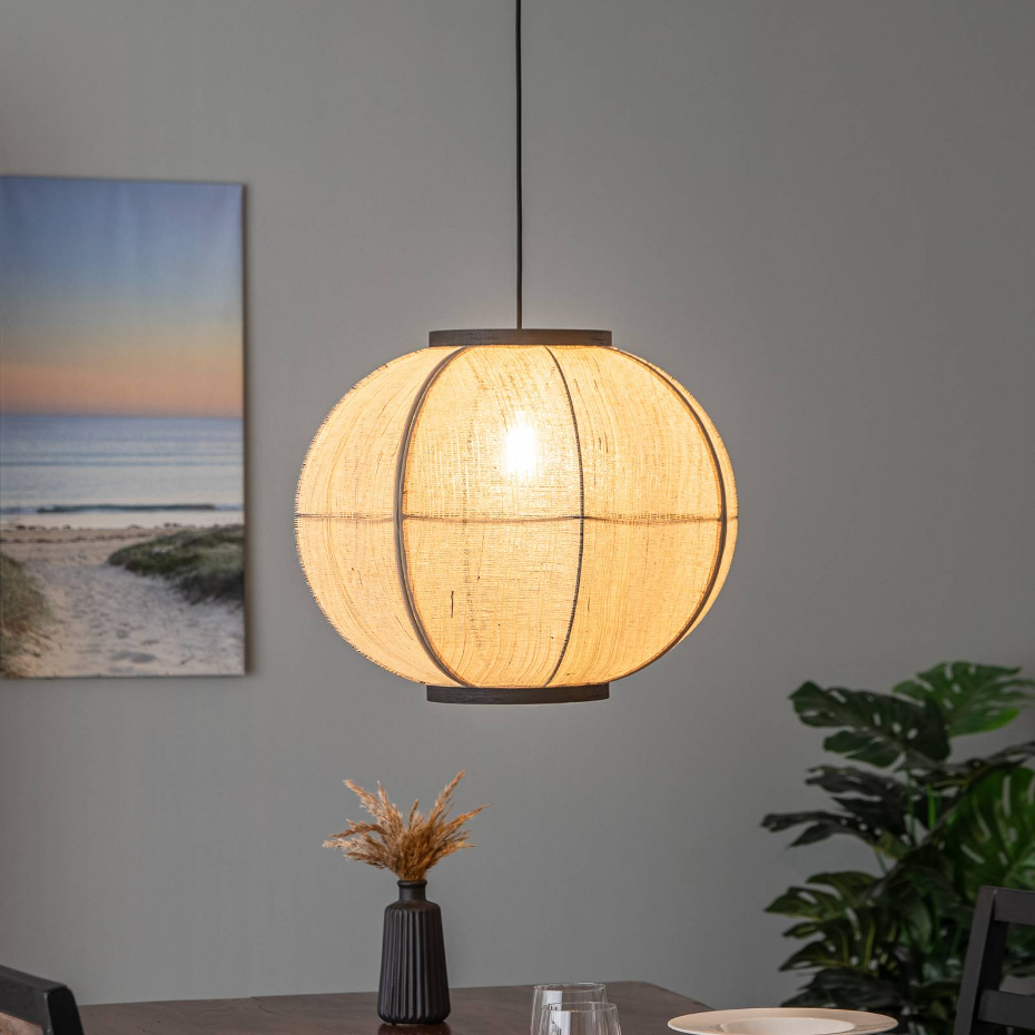 Suspension en textile traditionnelle