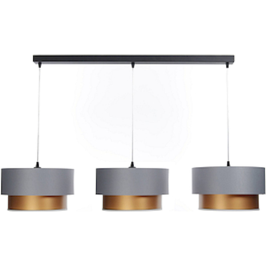 Suspension rectangulaire en PVC Duo ellegant