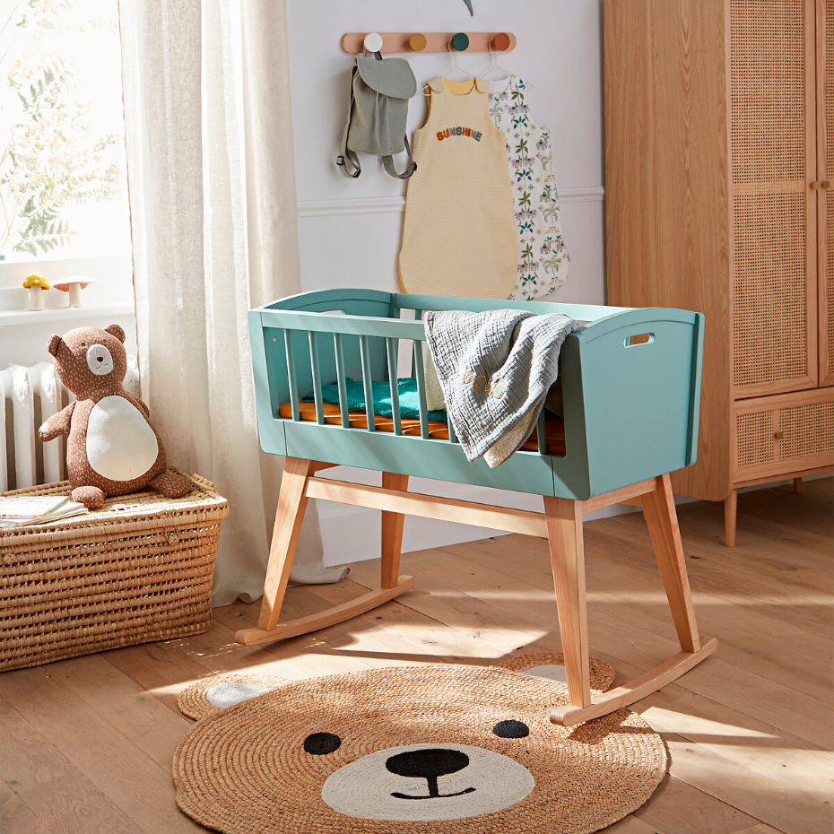Tapis enfant tête d'ourson en jute, Osora