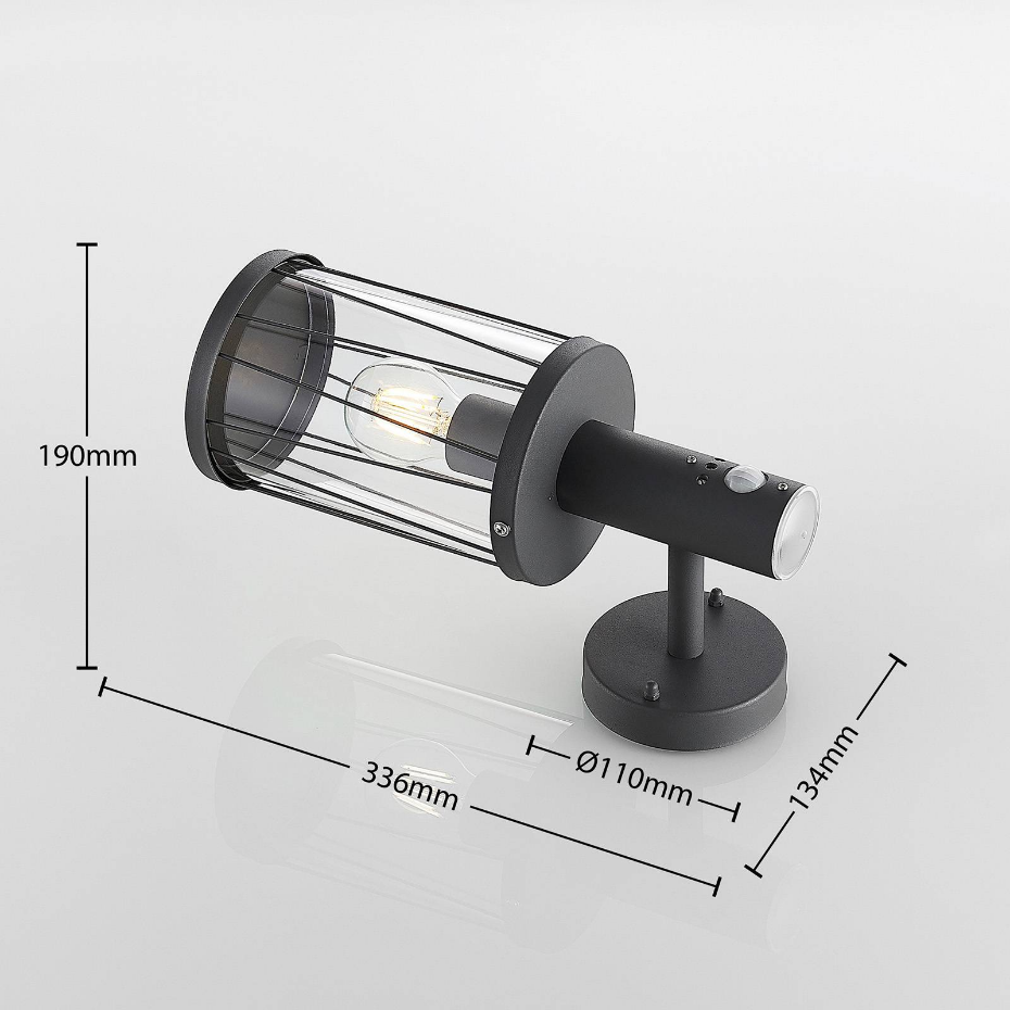 Applique extérieure en inox moderne, Yonan