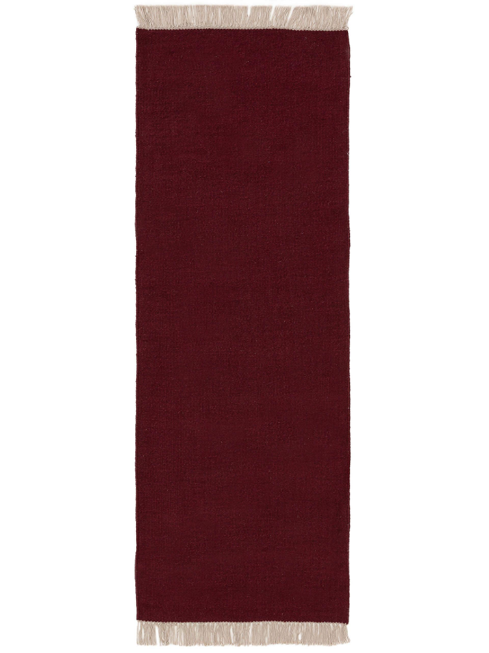 Tapis de couloir en laine tissé main LIV