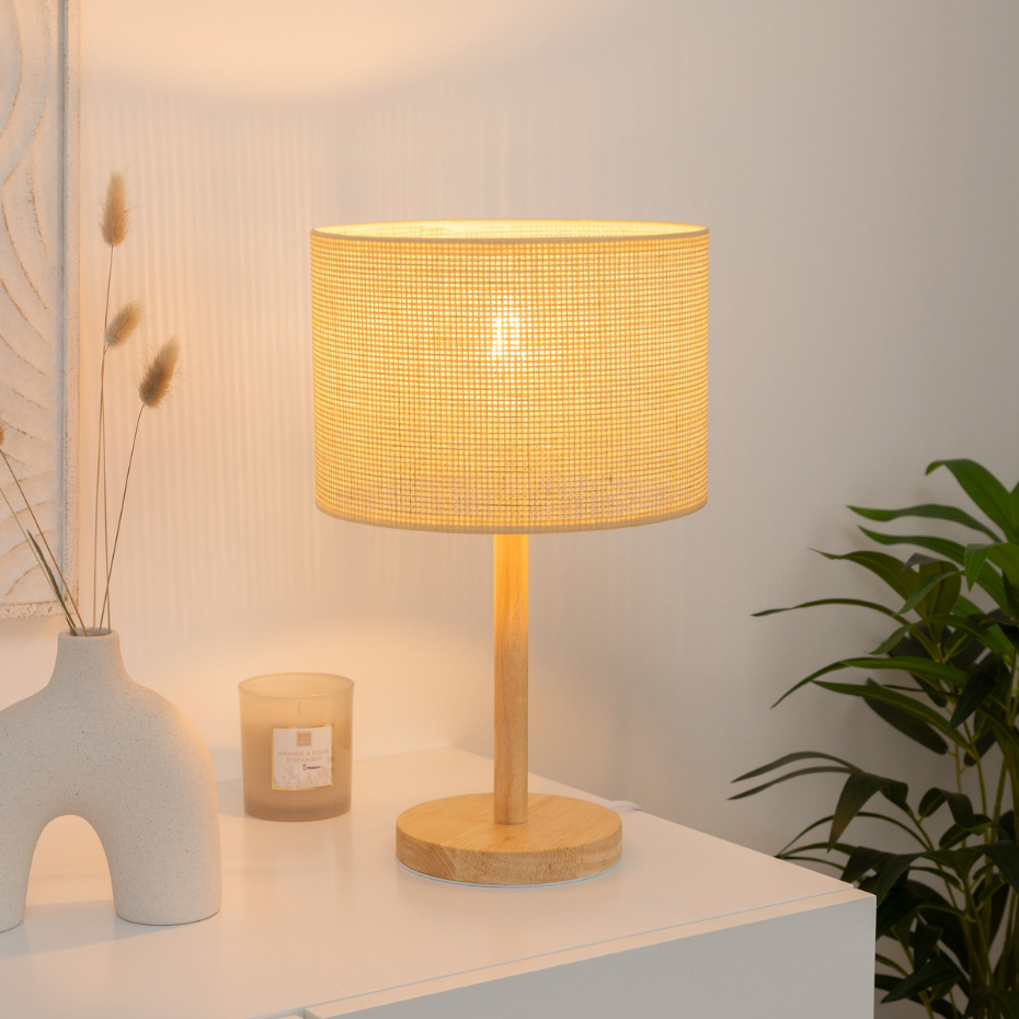 Lampe à poser bois DELLA