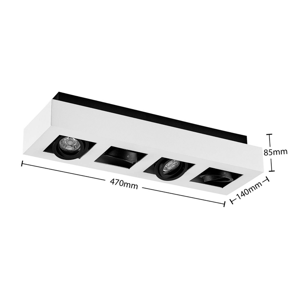 Spot en aluminium moderne, Vince