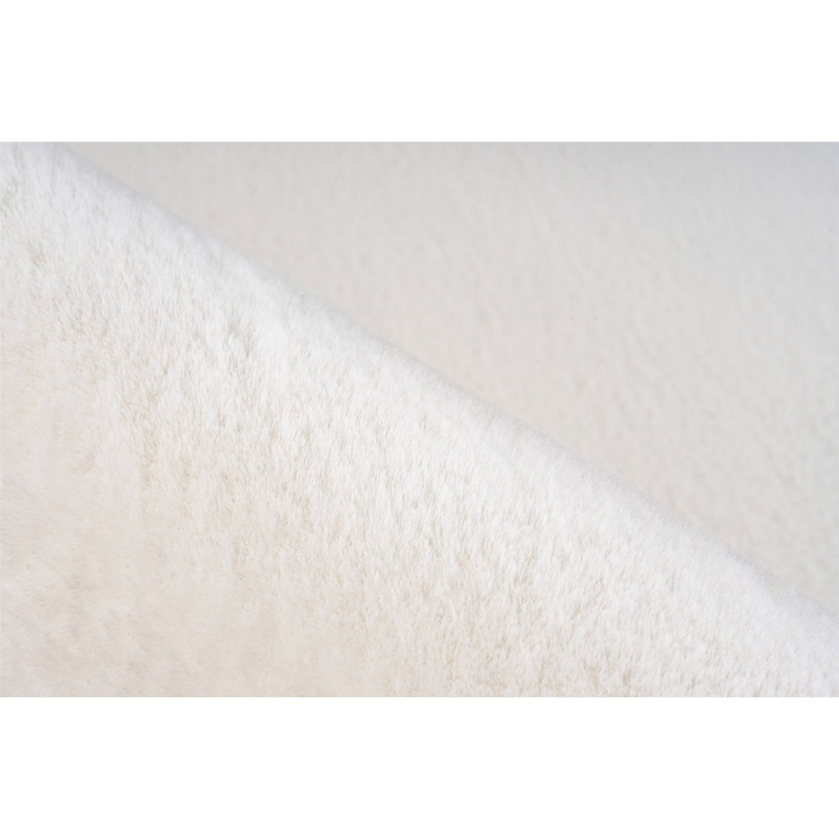 Tapis shaggy en polyester rectangulaire