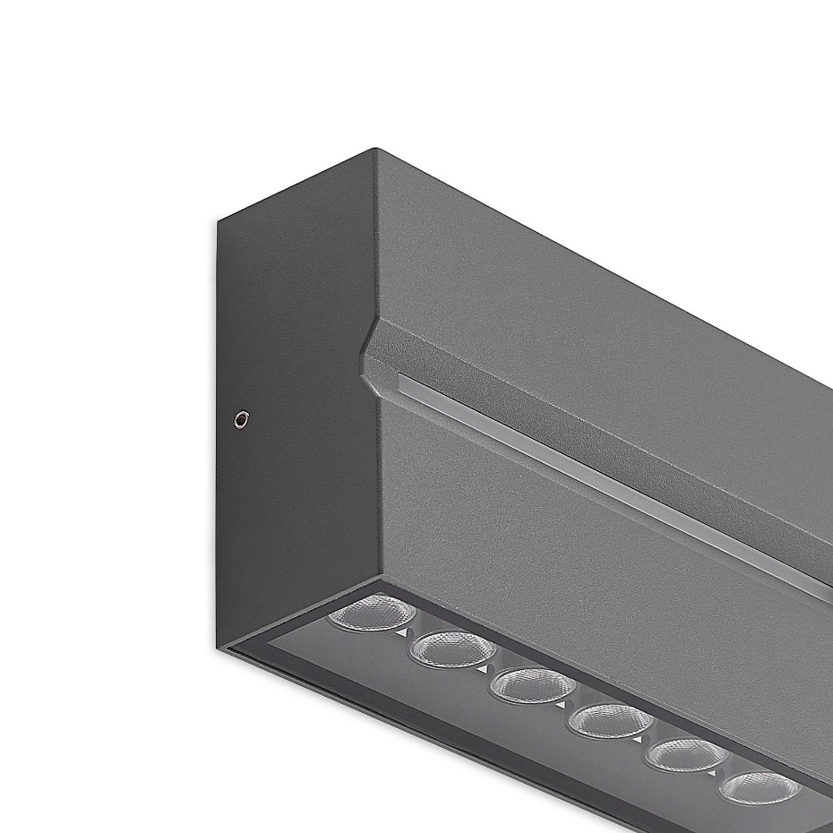 Applique extérieure en aluminium moderneLED