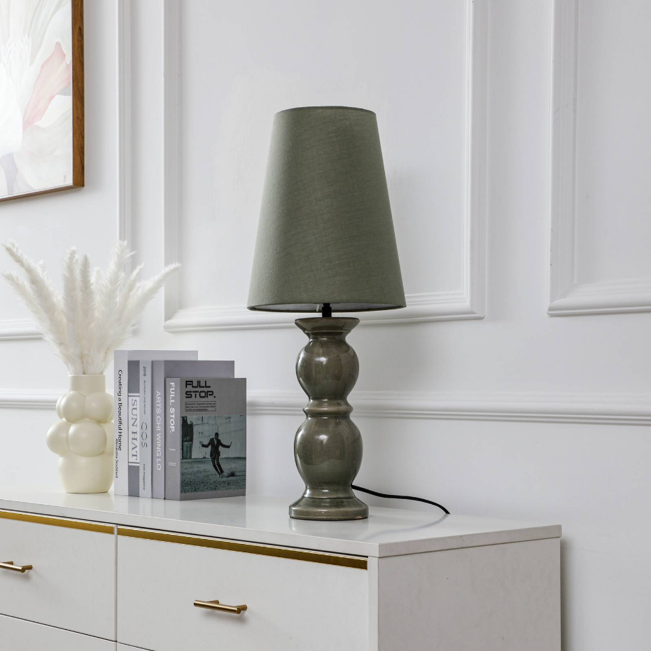 Lampe à poser en céramique design, Lyndorin