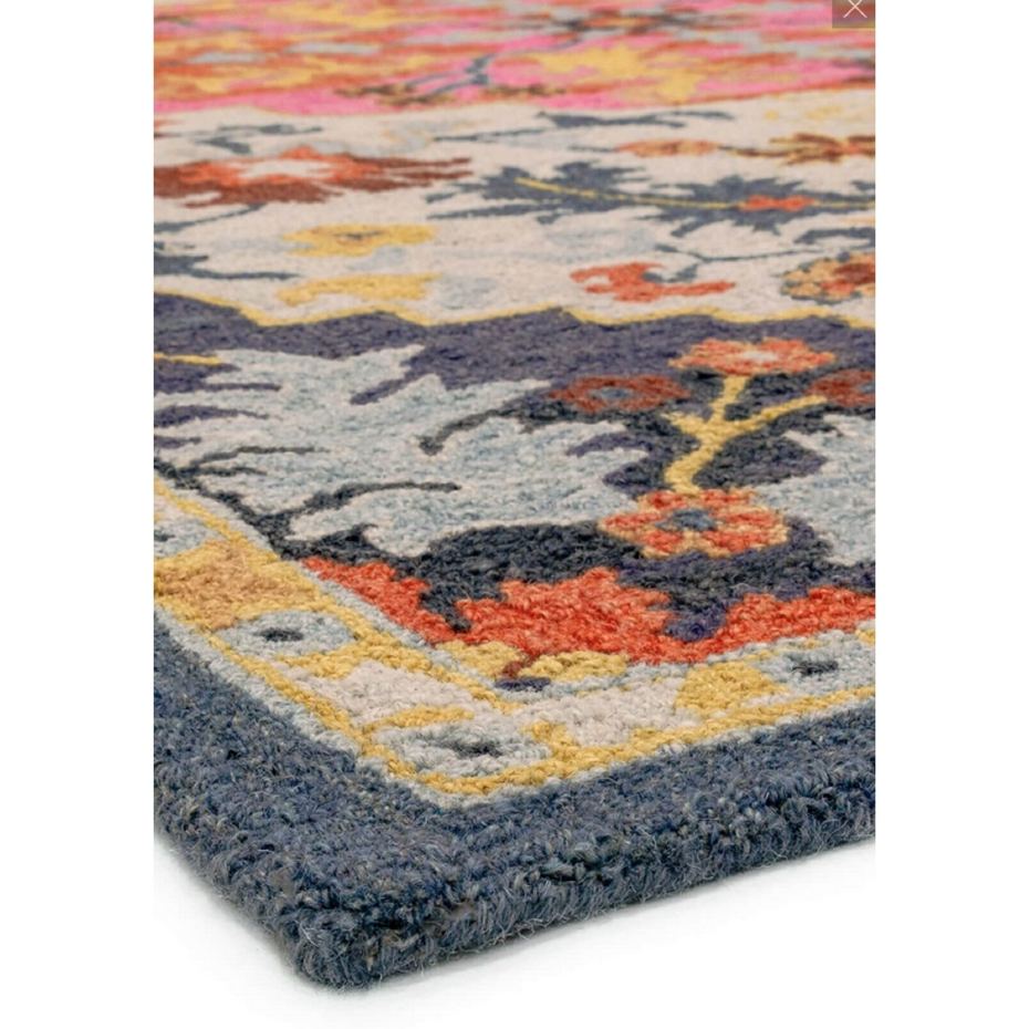 Tapis salon et chambre classique en laine  BONDI MEDAILLON