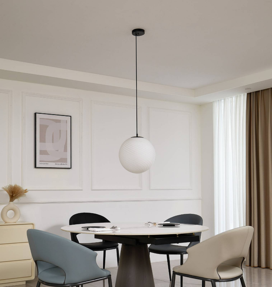 Suspension en verre moderne, Kestralia
