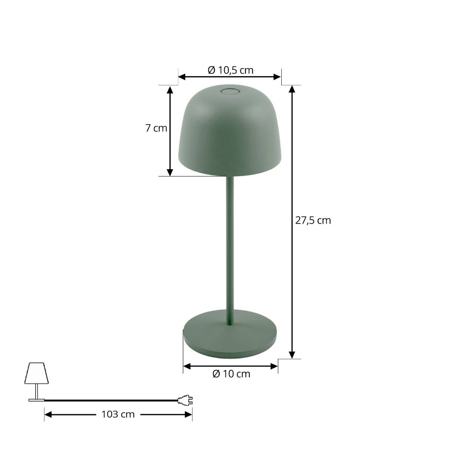 Luminaire de terrasse en aluminium moderneLED