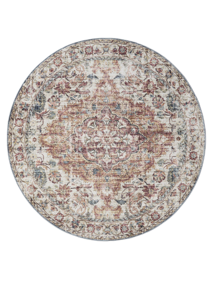Tapis rond lavables GEORGE